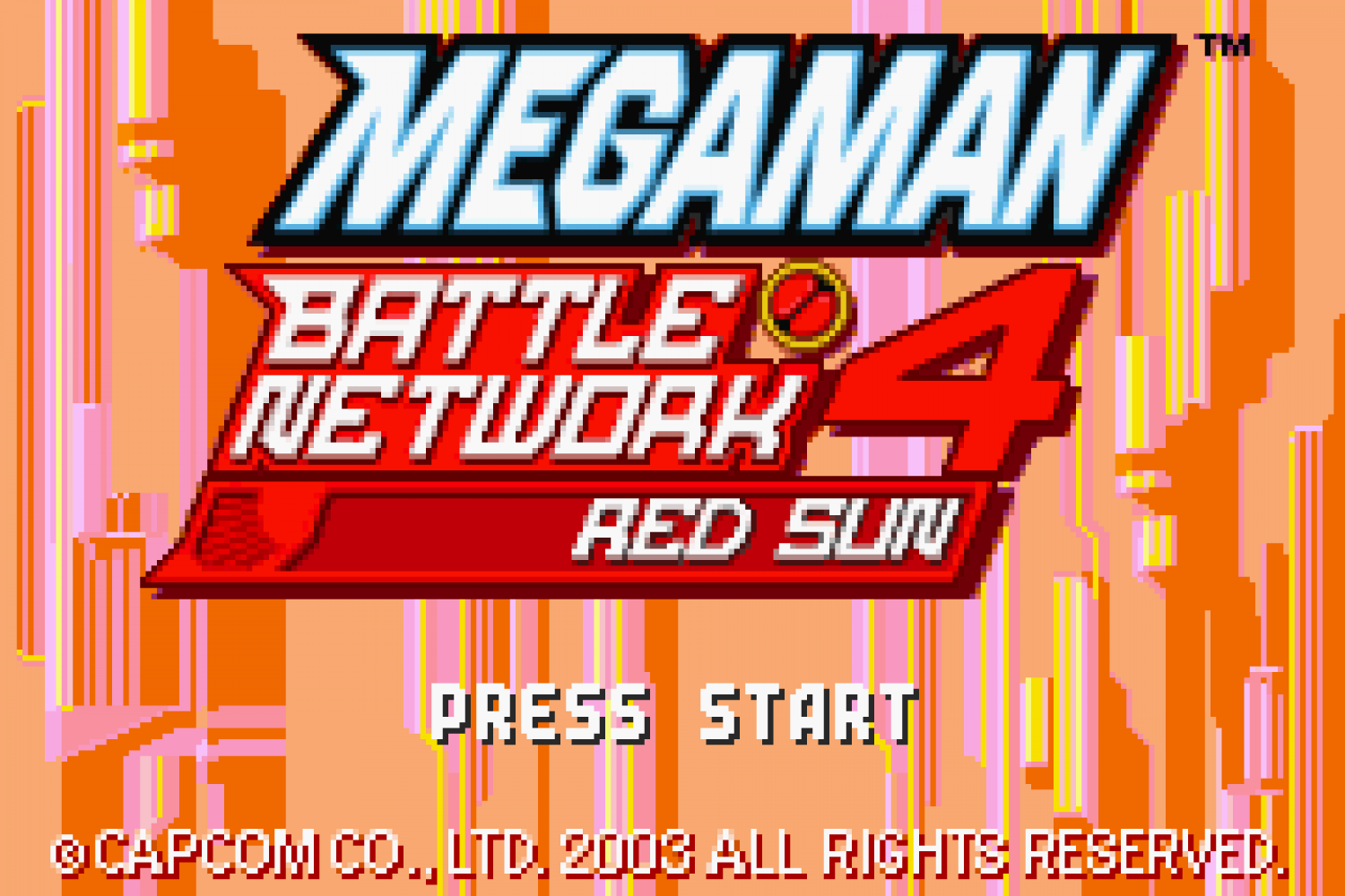 Mega Man Battle Network 4 - Red Sun